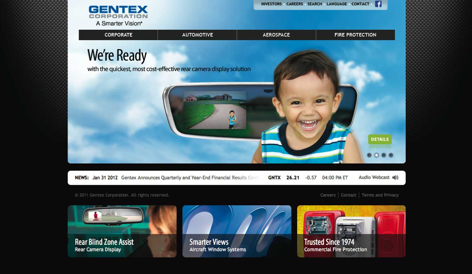 Gentex Website